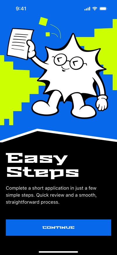 Onboarding: Smart Match screen